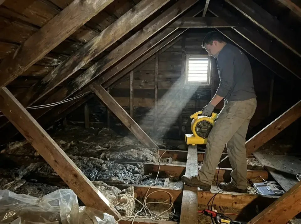 attic-water-damage-drying-proc-007 — frequently asked questions, Emergency Water Extraction & 24/7 Flood Response in Ramblew…